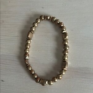 Elegant Gold Beaded Bracelet